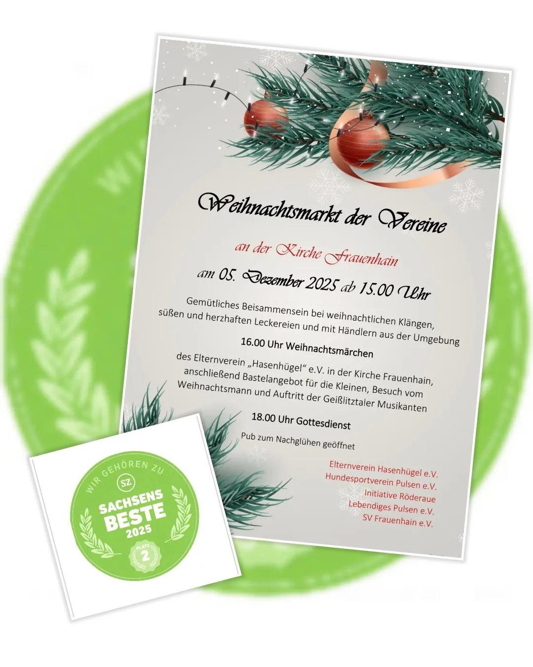 Weihnachtsmarkt der Vereine